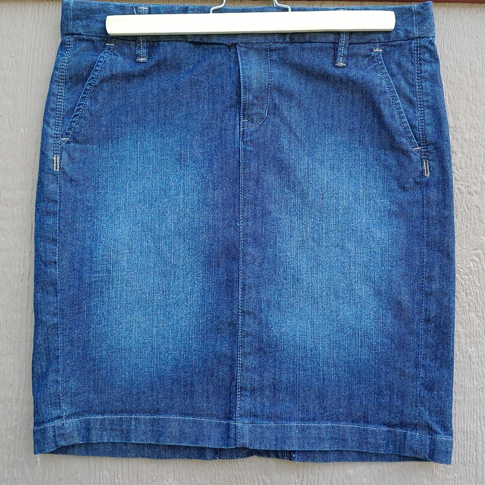 Converse One Star Blue midi skirt size 4